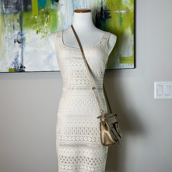 Brighton Metallic Gold Crossbody Bag - Picture 12 of 12